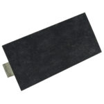 CP-4FR Radio Cover Plate | 3x6.25 in, Flame Retardant, Black