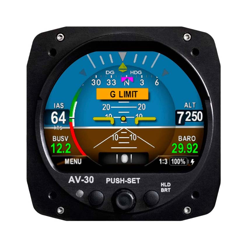 uAvionix AV-30C Primary Flight Display