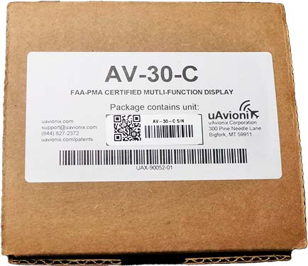 uAvionix AV-30-C Packaging