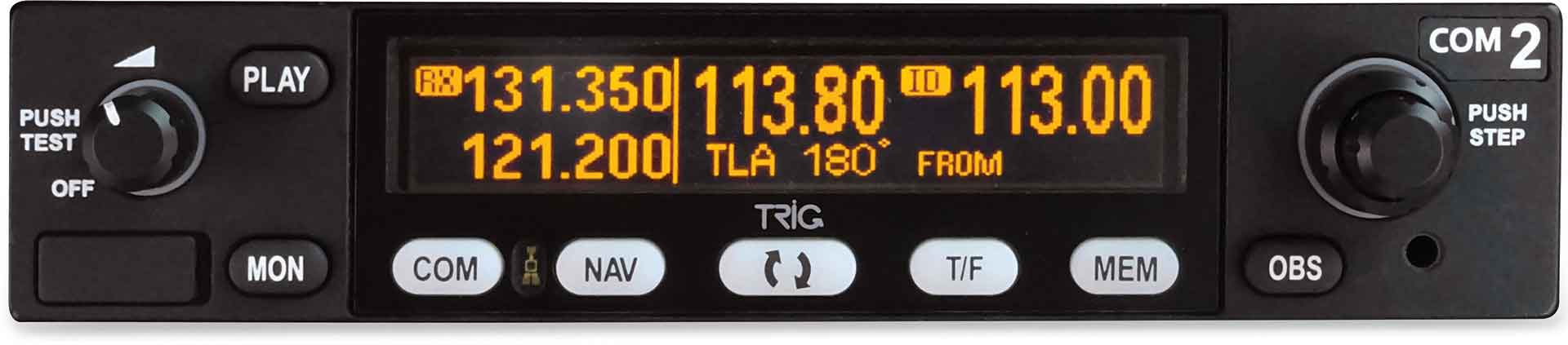 Trig TX56A NAV/COM in Detail